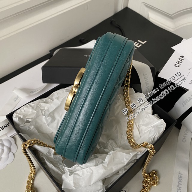 Chanel專櫃新款鏈條女包 香奈兒23p隱藏款復古黑金大log中號AS3207雙C超mini方胖子 djc6035